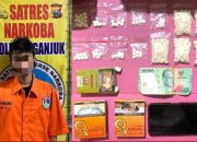 Polisi Berhasil Ungkap Peredaran Okerbaya, Tersangka dan Ribuan Pil Dobel L Diamankan di Nganjuk