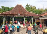 Pos Koramil Gerih dan Forkopimcam Gelar Senam JUSSEGAR Bersama Lintas Sektoral