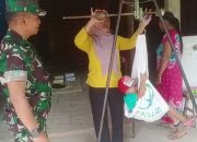 Guna Cegah Stunting, Babinsa Koramil 0805/12 Mantingan Dampingi Kegiatan Posyandu Di Wilayah