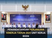 BSSN Gelar Penandatanganan Perjanjian Kinerja untuk Tingkatkan Akuntabilitas Aparatur Negara
