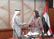 Menkeu Sri Mulyani Terima Kunjungan Menteri Energi UEA, Bahas Penguatan Kerja Sama Bilateral