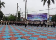 Kapolres Majalengka Pimpin Apel Gelar Pasukan Operasi Keselamatan Lodaya 2025