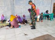 Peduli Kesehatan Balita di Wilayah, Babinsa Karangjati Dampingi Kegiatan Posyandu