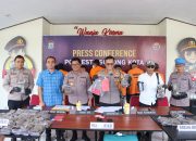 Polresta Sorong Kota Tangkap Pelaku Curanmor, Penipuan dan Jaringan Peredaran Ganja