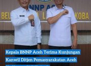 Kepala BNNP Aceh Terima Kunjungan Kanwil Ditjen Pemasyarakatan Aceh Bahas Kerja Sama Program