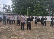 Babinsa Koramil 0805/04 Padas Bersama Bhabinkamtibmas Lakukan Pengamanan Kenaikan Tingkat UKT Setia Hati Terate Ranting Padas