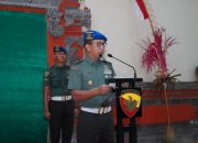 POMDAM IX/UDAYANA Melaksanakan Apel Gelar OPS GAKTIB dan YUSTISI POM TNI TA 2025.