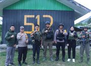 Kasatgas Humas Ops Damai Cartenz Kunjungi Pos Brimob di Oksibil dan Serambakon, Berikan Motivasi kepada Personel