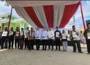 Kebahagian Warga Desa Nunuk Baru dan Cengal Dapat Sertifikat Tanah,Setelah Menunggu Puluhan Tahun