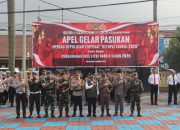Kapolres Majalengka Pimpin Apel Gelar Pasukan Operasi Ketupat 2025, Pastikan Mudik Aman dan Nyaman