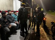 Gagalkan Perang Sarung, Satuan Samapta Polres Majalengka Amankan Empat Orang Remaja