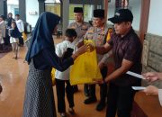 Polri Untuk Masyarakat, Kapolsek Jatiwangi Berbagi Santunan Yatim Piatu di Bulan Suci Ramadhan