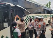 Polres Majalengka Sosialisasikan Mudik Aman, Keluarga Nyaman dan Hotline Mudik Polri 110 