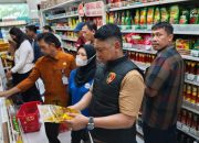 Sidak Pasar Satgas Pangan Polres Nganjuk Pastikan Ketersediaan Bapokting Aman Jelang Idul Fitri