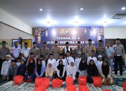 Safari Ramadhan Polres Gresik Gelar Doa dan Buka Bersama Anak Yatim