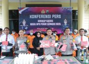 Polres Nganjuk Berhasil Ungkap Ratusan Kasus Selama Operasi Pekat Semeru 2025