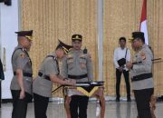 Kapolda Papua Barat Pimpin Sertijab Kapolres Jajaran dan Pelantikan Kapolres Pegunungan Arfak