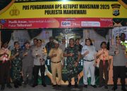 Kapolda Papua Barat Bersama Forkopimda Tinjau Pengamanan Malam Takbiran