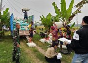 Babinsa dan PPL Geneng Bersinergi Serap Gabah Petani, Dorong Swasembada Pangan