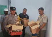 Polisi Tertibkan Penjualan Miras Ilegal di Malang