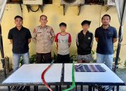 Gerak Cepat Polisi Amankan Dua Remaja Bersajam Hendak Tawuran di Surabaya