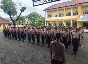 291 Bintara Remaja (OAP) Asal Pengiriman Polda Papua Barat Laksanakan Penutupan Lakatpuan di Pusdik Sabhara Porong