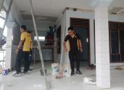 Polres Kediri Peduli, Mushola yang Tersambar Petir di Sitimerto Direnovasi