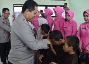 Polres Nganjuk Gelar Baksos Serentak di Panti Asuhan, Wujud Nyata Kepedulian Polri di Hari Bhayangkara ke-79