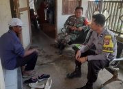 Babinsa-Bhabinkamtibmas Pandawan Komsos dengan Warga, Jaga Stabilitas Wilayah