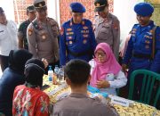 Polresta Sidoarjo Berbagi 100 Paket Sembako Saat Gelar Baktikes Hari Bhayangkara ke-79