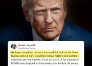 AS dan Israel Serang Tiga Fasilitas Nuklir Iran, Dunia Internasional Dikejutkan