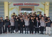 Dikukuhkan Polres Mojokerto Satgas PAM Sentot Prawirodirdjo Siap Jaga Malam Satu Suro