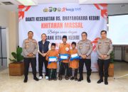 Kolaborasi Polres Kediri Kota Bersama RS Bhayangkara dan BTN Gelar Khitanan Gratis di Hari Bhayangkara ke -79
