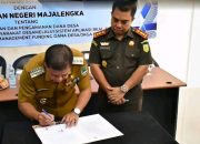 Bupati Majalengka Menandatangani Nota Kesepahaman Bersama Pemerintah Daerah dan Kejaksaan Negeri Majalengka