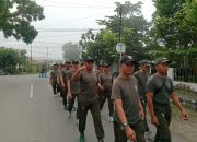 Anggota Kodim 1002/HST Gelar Jalan Santai untuk Jaga Kebugaran