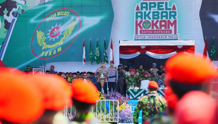 Kapolri Pimpin Apel Akbar Kokam, Perkuat Sinergitas Dukung Program Pemerintah