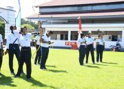 Asah Fisik, Pererat Jiwa Korsa, Prajurit Lantamal XIV Tunjukkan Ketangkasan Dalam Olahraga Bersama Dan Panahan