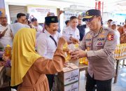 Bantu Tekan Inflasi, Polri Gelar Pasar Murah di Malang