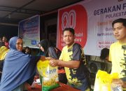 Polresta Sorong Gelar Gerakan Pangan Murah Sambut HUT RI ke-80