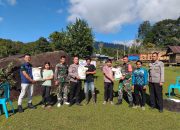 Kawal Stabilitas Pangan, TNI-Polri Jalan Kaki Dua Hari ke Desa Juhu