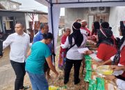 Semarak Kemerdekaan Warnai Gerakan Pangan Murah Polres Batu