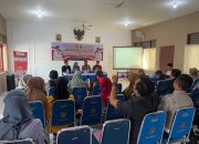 Satlantas Polres Madiun Kota Edukasi Safety Riding ke Warga Kanigoro