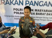 Polda Papua Barat Daya Gandeng Bulog Gelar Gerakan Pangan Murah, 15 Ton Beras Premium Diserbu Warga