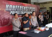 Polres Tulungagung Berhasil Amankan Tersangka Pengedar Narkoba Diduga Jaringan Internasional, Sita Sabu 1,2kg