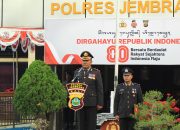 Polres Jembrana Gelar Upacara HUT ke-80 RI