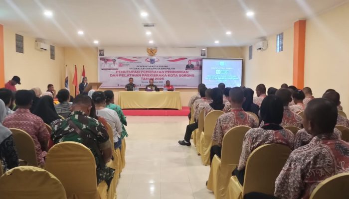 Pemerintah Kota Sorong Tutup Pemusatan Pendidikan dan Pelatihan Paskibraka Tahun 2025
