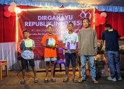 Pemuda RT 06 lingkungan v Pringsewu Utara Gelar Berbagai Perlombaan Meriahkan HUT RI ke-80