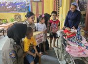 Polwan Polres Madiun Kota Gelar Bakti Sosial di Panti Asuhan Disabilitas Bhakti Luhur