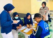 Jelang HUT ke-77: Polwan Polresta Malang Kota Gelar Bakti Kesehatan Gratis untuk Lansia