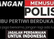 Jangan Mau di Adu Domba Dengan Narasi Membenci Polisi
